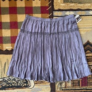 Mossimo Supply Co. Gray‎ Skater Mini Skirt
